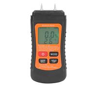 Medidor de Humedad Detector de Instrumentos Tipo Pin Pantalla Digital Higrómetro Detector de Humedad Inteligente para Pared Patio Trasero, Medidores de Humedad