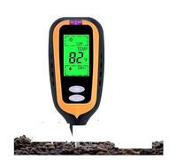 Medidor de Humedad Digital 4 en 1 Medidor de PH del suelo Humedad Luz solar Probador de temperatura Acidez Monitor de humedad Jardinería