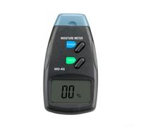 Medidor de humedad digital con sensores de pin, detector de humedad preciso de madera, paneles de yeso y hormigón, cuatro modos, pantalla retroiluminada para carpintería y hogar