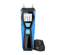Medidor de humedad digital de dos pines, higrómetro de pared de precisión, detector de humedad for madera, hormigón, cemento y ladrillos.,Pruebas rápidas