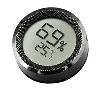 Medidor de humedad digital: dispositivo de medición de monitoreo de temperatura, herramienta compacta de lectura del clima interior, sensor de pantalla higrómetro de transparente, entorno domés