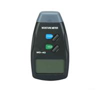 Medidor de humedad digital MD-2G MD-4G con pantalla LCD para textiles de papel de madera y materiales fibrosos en laboratorio de taller y uso en campo (MD-4G)