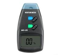 Medidor de humedad digital MD-2G MD-4G con pantalla LCD para textiles de papel de madera y materiales fibrosos en laboratorio de taller y uso en campo (MD-2G)