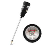 Medidor de humedad digital, Medidor de suelo portátil, medidor profesional de pH y humedad, detector de pH a prueba de agua, analizador de humedad for jardín, plantas y flores.,para madera y cartón(S