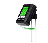 Medidor de humedad digital, Medidor De Suelo, Rotación 90 Grados, 6 En 1, Probador PH, Humedad, Fertilidad, Temperatura, Aire, Detector Luz Para Jardín,para madera y cartón