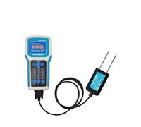 Medidor de humedad digital, Medidor De Suelo, Velocímetro Portátil Mano, Sensor Temperatura Y Humedad EC PH NPK, Detector Con Pantalla En Inglés,para madera y cartón(Ec)