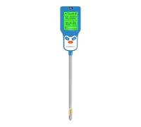 Medidor de humedad digital, Probador de suelo 6 en 1, pH, temperatura, humedad, luz solar, humedad del aire, nutrientes, fertilidad, detector de suelo, herramienta de jardinería,para madera y cartón