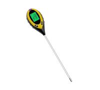 Medidor de humedad digital, Probador de suelo inteligente inalámbrico, monitor inteligente de temperatura y humedad, medidor de humedad del suelo, luz y pH for jardín, césped y granja.,para madera y