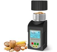 Medidor de humedad for cereales, comprobador de humedad inteligente, capacidad de 90 ml, pantalla LCD, transmisión de voz, 99 mediciones, retención de datos, for 25 tipos de granos