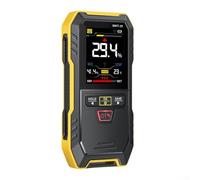 Medidor de humedad inductivo WMT10 Batería de litio de larga duración y alarma de sonido/color para niveles de humedad materiales seguros