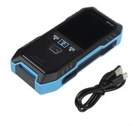 Medidor de humedad inductivo WMT10 para paredes de madera, yeso y ladrillo, probador de humedad 4 en 1 con registro de datos y alarma para monitoreo de humedad