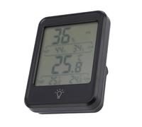 Medidor de Humedad Interior Higrómetro Portable de Retroiluminación de Calibre Preciso Hogar