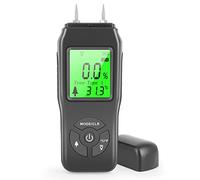 Medidor de humedad madera digital con pantalla LCD, detector contenido agua, tipo clavija for mampostería yeso Probador de cumplimiento