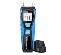 Medidor de humedad madera Digital, probador agua pared, medidor, higrómetro dos pines, Detector ladrillos cemento y hormigón, pantalla LCD,Monitoreo preciso