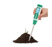 Medidor de Humedad Medidor de CE y contenido agua del suelo YY-1066A alta precisión for análisis plantas, jardinería, agricultura, sensor pH humedad