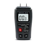 Medidor de humedad - Medidor de humedad de madera, Detector de humedadd digital | Detector Pin-tipo exacto de la de Digitaces, higrómetro del LCD para la leña de madera del material de construc