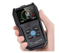 Medidor de humedad Medidor de humedad de madera sin contacto de ángulo completo, temperatura ambiental, detección de humedad, Detector inductivo de humedad de madera
