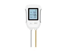 Medidor de Humedad Medidor digital de humedad y pH del suelo for jardín, temperatura for jardinería e invernadero