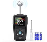 Medidor de Humedad MESTEK Humidímetros 20-40mm Digital sin Pin Detector de Humedad Portátil Humedad Medición Pantalla LCD Alarma para Madera, Paredes, Hormigón, Ladrillo y Materiales de Construcción
