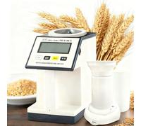 Medidor de humedad para granos, pantalla digital de alta precisión, 240 ml | Comprobador de grano digital de precisión para 14 tipos, 240 ml, ideal para evaluación de calidad de granja y almacenamiento