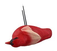 Medidor de humedad para suelo con alarma de riego de plantas, sensor higrómetro mide el nivel de humedad del suelo continuamente, modo nocturno, función de silencio automático (rojo)