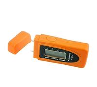 Medidor de humedad portátil con LCD, diseño 2 pines for madera, bambú, algodón, papel y más