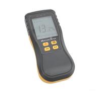 Medidor de humedad sin pins, medidor de humedad no invasivo, detector de humedad para madera, mampostería y otros materiales de construcción, higrómetro de 4 modos con alarma LED, resolución del 0,1%