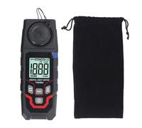 Medidor de Iluminancia Digital 200000LX 20000FC Almacenamiento de Datos Grabación de 1 a 60 S Probador de Luz de Alta Precisión con Almacenamiento de Datos,