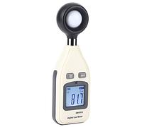 Medidor de Iluminancia Digital LED de Mano Medidor de Luz Profesional Fotómetro Luxómetro, Pantalla Retroiluminada Fácil de Leer, Apagado Automático para Medición de Luz