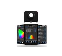 Medidor de iluminancia espectral portátil con Longitud de Onda de 350-800 NM HPCS-330P, espectrómetro de luz PPFD PAR con Pantalla LCD de 3,5 Pulgadas. Lectura fácil de Datos