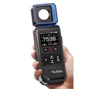 Medidor de iluminancia medidor Brillo Profesional Temperatura y Humedad Alta precisión Fácil de Transportar