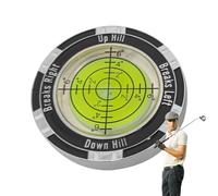 Medidor de inclinación: pelotas de golf pequeñas para nivel de | Herramienta de golf de doble cara de alta precisión, herramienta de nivelación multifuncional para jardinería, arquitectura