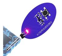 Medidor de inductancia - Sensor de placa base de alta precisión | Con señal de advertencia acústica y probador eléctrico de cortocircuito rápido, para campos magnéticos débiles, reparación de