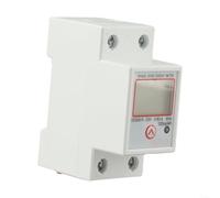 Medidor de KWh del vatio de la energía monofásico de Digitaces del LCD 580A 230V para la instalación del carril del estruendo con