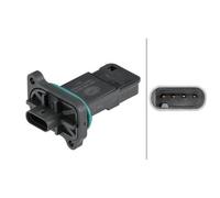 Medidor De La Masa De Aire Hella 8ET 358 095-461 para Bmw Hitachi Mini