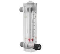 Medidor de líquido con panel ajustable de alta precisión, 10-100 LPH, medidor de flujo de agua acrílico, medidor de líquido.