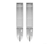 Medidor de lluvia simple para césped y jardín, no requiere calibración, doble escala en pulgadas y milímetros para una fácil medición del agua de lluvia (2 piezas)