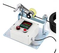 Medidor de Longitud de Cable de Alambre Digital con Alarma, Contador de Longitud de Rueda Giratoria, Herramienta Mecánica de Rueda de Medición Única para Cables, Alambres de Estaño y Alambres