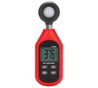 Medidor de luz Digital, Iluminómetro Digital UT383 UT383BT Mini Fotómetro Profesional Luxómetro 199900Lux 18500FC Lux para Plantas de Interior y jardín, fotografía(UT383)