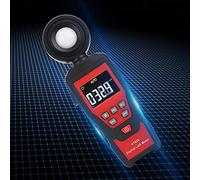 Medidor de Luz Digital, Iluminómetro Luxómetro Portátil HT620 con Pantalla Retroiluminada, Sonda Giratoria para una Fácil Medición, Bolsa de Almacenamiento para Portabilidad