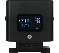 Medidor de luz digital Keks KM-Q con pantalla OLED trasera, negro