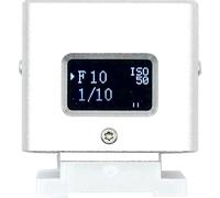 Keks KM-QB Medidor de luz digital OLED Pantalla OLED en la parte posterior plata