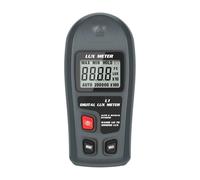 Medidor de luz digital, Luxómetro de bolsillo con pantalla digital de 0200 000 lux y LCD, comprobador de lux/FC, sensor fotómetro, instrumento de iluminancia.