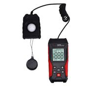 Medidor de Luz Digital, Luxómetro Fotómetro 0.1-200000 LX, Pantalla LCD Grande - Alta Precisión, Rango Amplio, Ideal para Laboratorios y Fábricas