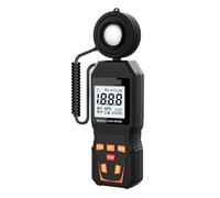 Medidor De Luz Digital MAX 200.000Lux Luxómetro Luminancia Lux FC Prueba Iluminómetros Fotómetro Auto LCD Multifunción