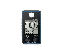 Medidor de Luz Digital, Medidor de Iluminancia, Probador de Lux Portátil LCD 0.5-300,000 Lux/Fc, Fotómetro para Cultivar Plantas