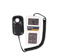 Medidor de luz Digital, Medidor Digital de energía lumínica APM130, comprobador Intensidad PAR Alta precisión, medición PPFD for Plantas Invernadero para Plantas de Interior y jardín, fotografía