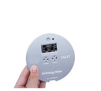 Medidor de luz Digital, Medidor UV Radiómetro De Energía Ultravioleta Fuentes Luz LED UVA LS137 Medición Potencia Y Temperatura Tamaño Ultra Pequeño para Plantas de Interior y jardín, fotografía