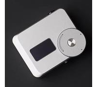 Medidor De Luz For Cámara, Iluminación Precisa Y Medición Distancia, Medición Reflectante 30°/7°, Rango 0-20 M, con Pantalla OLED, Soporte Zapata Fría, For Cámaras Película, Recargable(Silver)