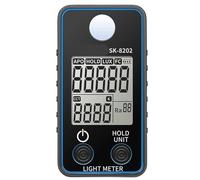 Medidor de luz, Luxómetro Digital, Medidor De Luz FC, Iluminancia, 0,5-300.000 Lux, Iluminómetro, Fotómetro(8202)